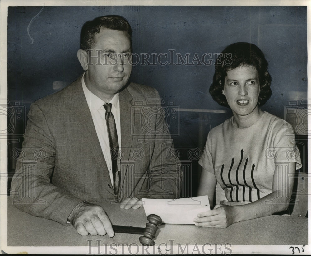 1964 Press Photo New officesr of the Orleans Parish Unit teachers association- Historic Images