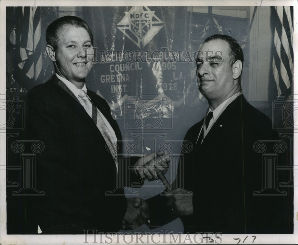 1963 Archbishop Blenk Council 1905, Knights of Columbus officers-Historic Images