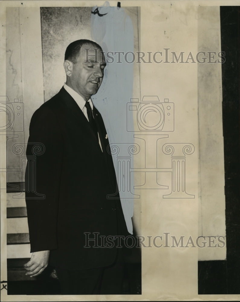 1964 Press Photo J.B. Broussard said parole board handles lots of cases-Historic Images