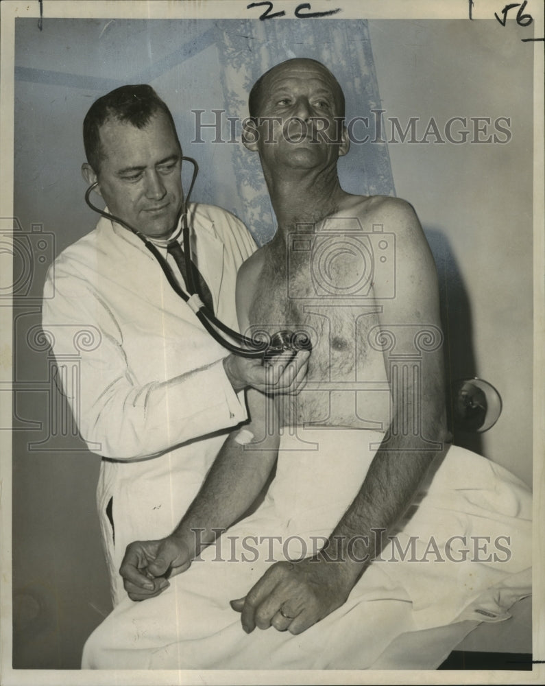 1967 Doctor Robert R. Burch and Walter Roberthon - Historic Images