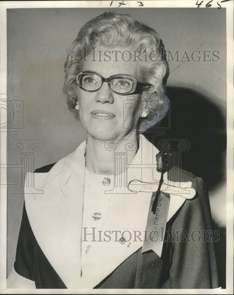 Kappa Kappa Iota Sorority President Mrs. Nell Carnahan - Historic Images