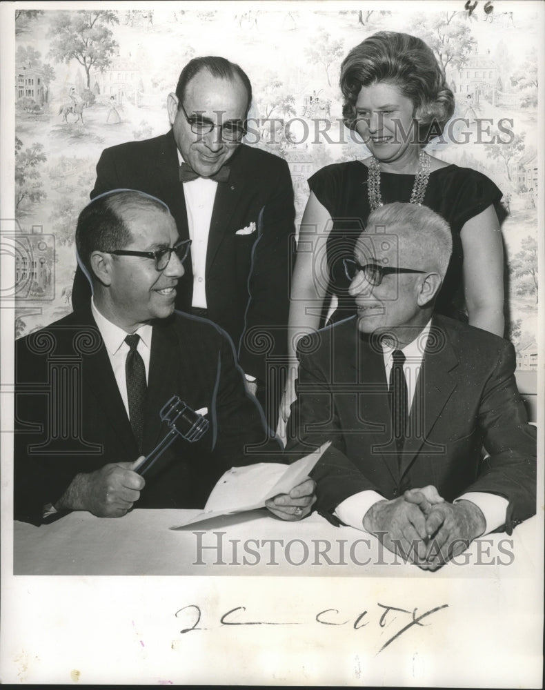 1964 Press Photo New officers of the Harahan Businessmen's Association - Historic Images