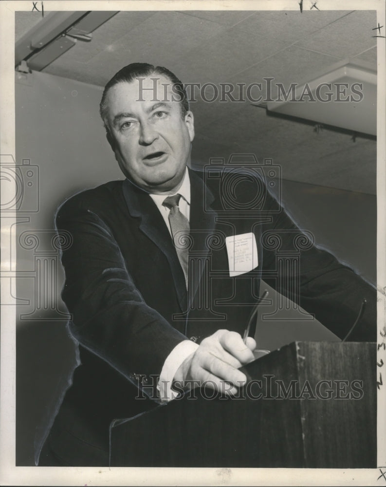 1963 American Merchant Marine Institute president Ralph E. Casey - Historic Images