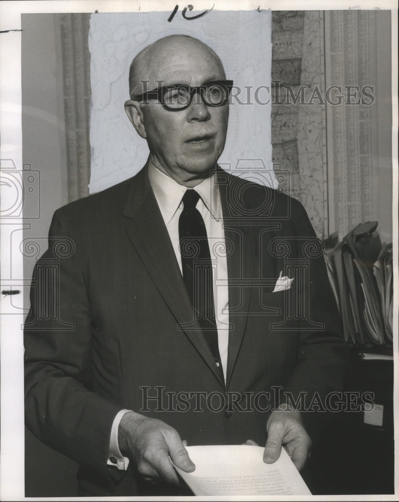 1968 Press Photo John B. Breen, U.S. Department of Commerce official - noo03362-Historic Images