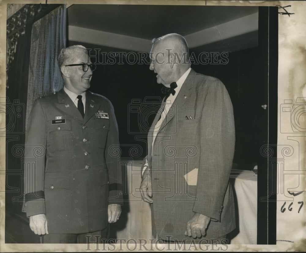 1967 Press Photo Speakers at Lower Mississippi Valley Flood Control Association - Historic Images