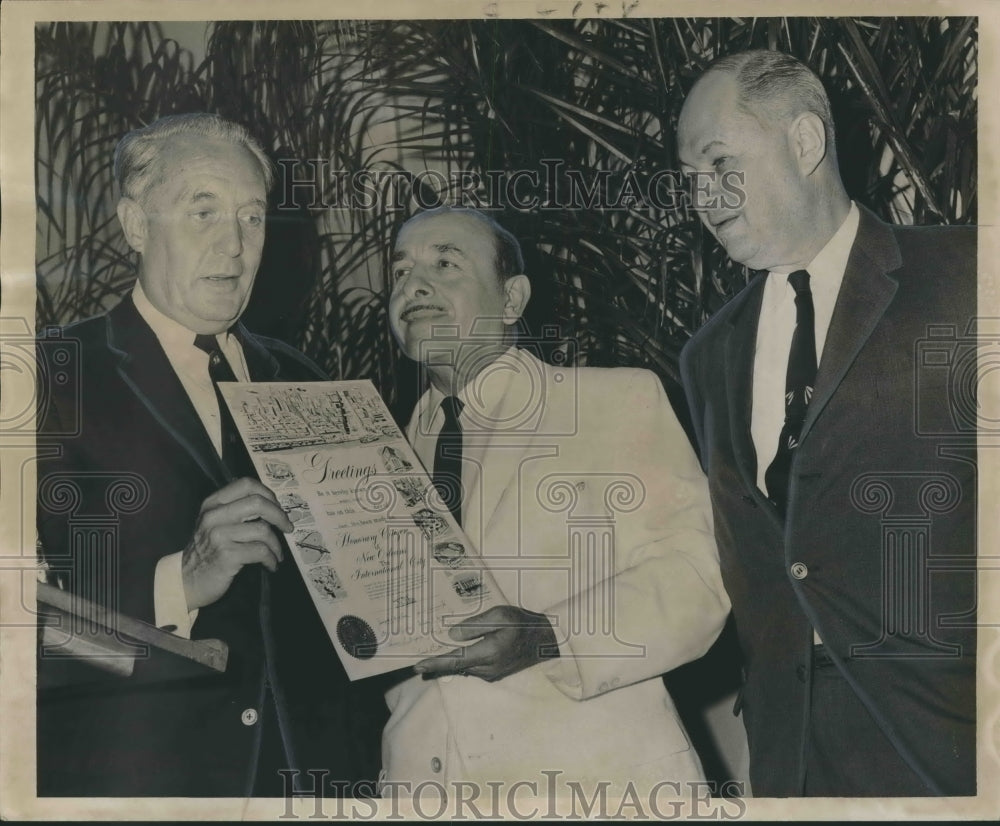 1962 Press Club of New Orleans delegates during annual awards-Historic Images