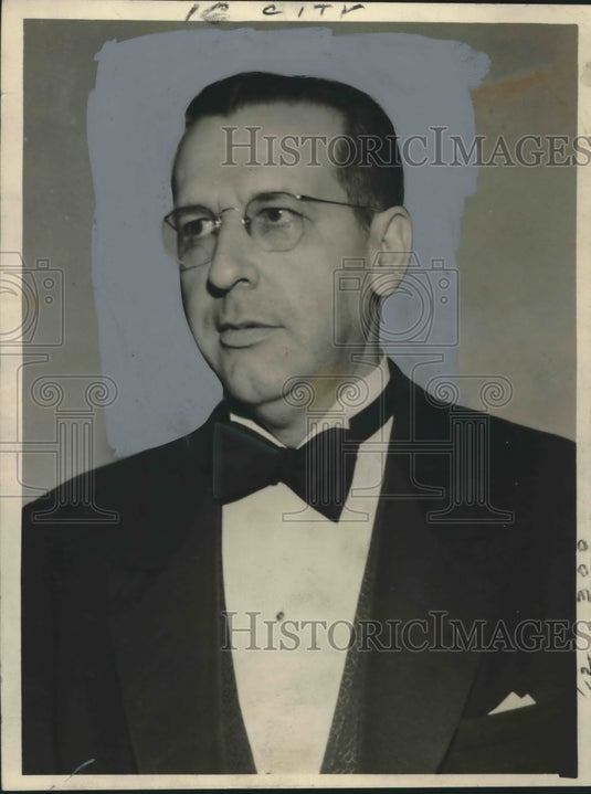 1942 Press Photo Louisiana Certified Public Accountants Otis J. Chamberlain-Historic Images
