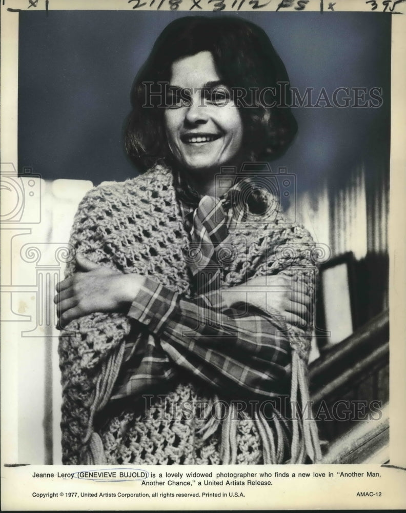 1977 Actress Genevieve Bujold in Another Man, Another Chance Movie - Historic Images