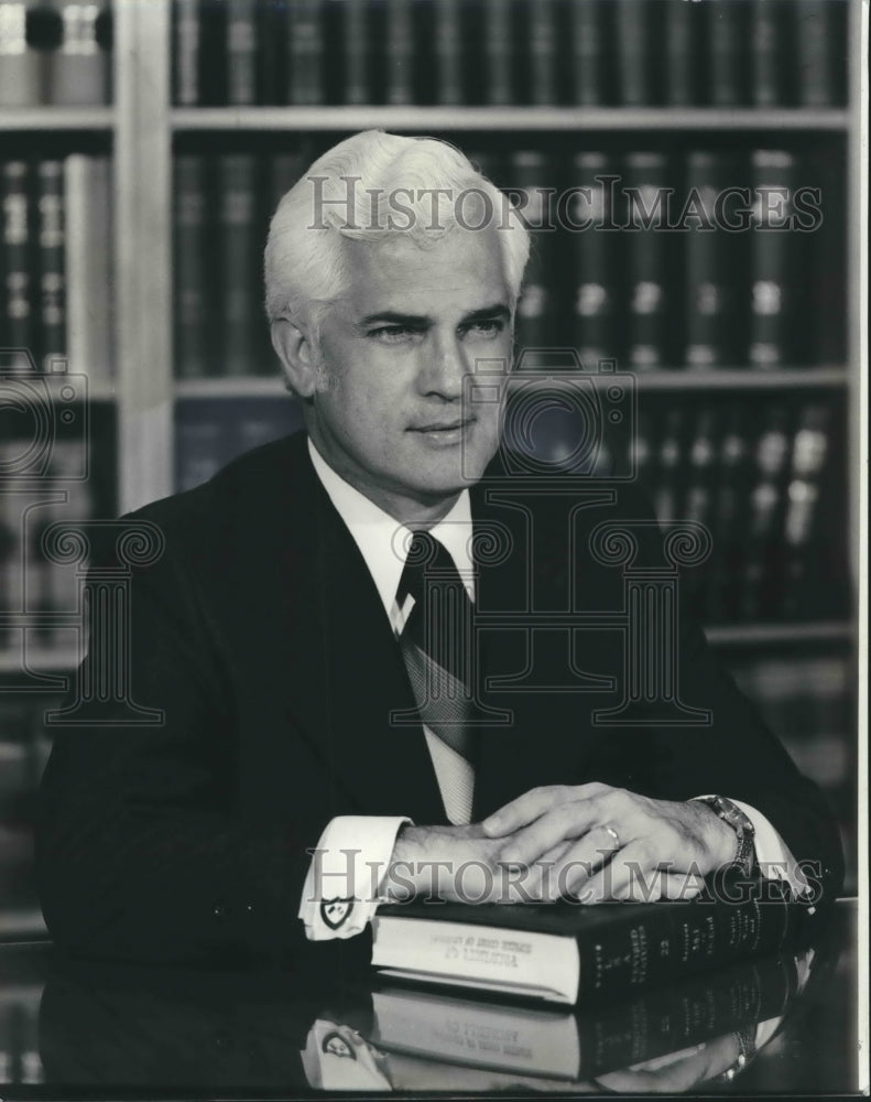 1974 Louisiana Supreme Court Justice Pascal F. Calogero Junior - Historic Images