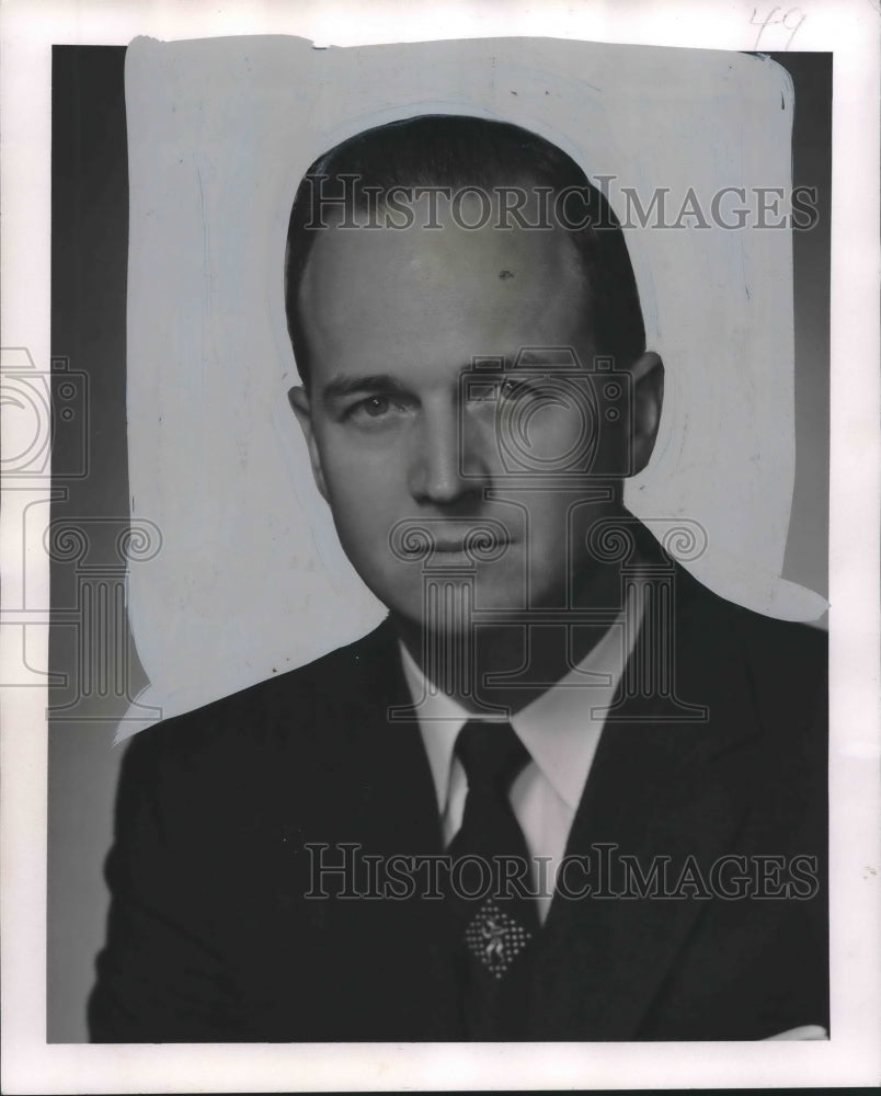 1955 Press Photo FBI Special Agent M. P. Chiles to Speak on Civil Rights-Historic Images