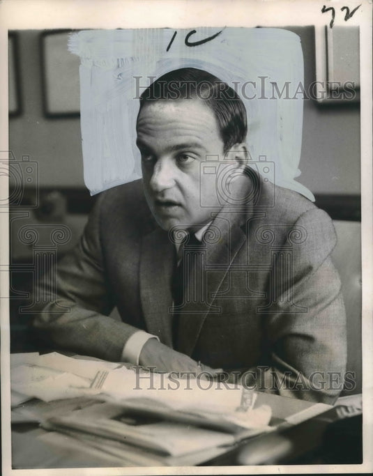1957 Roy Cohn at Office in Private Law Practice, New York City-Historic Images