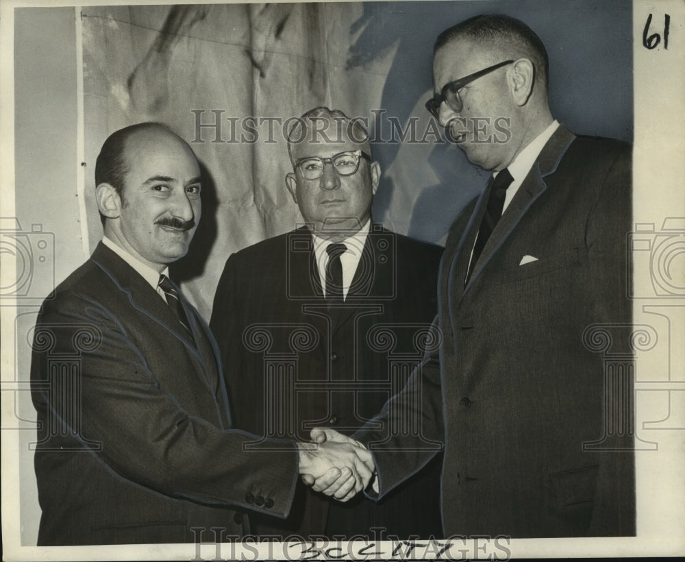 1965 Retiring and new president of New Orleans Council, Boy Scouts-Historic Images