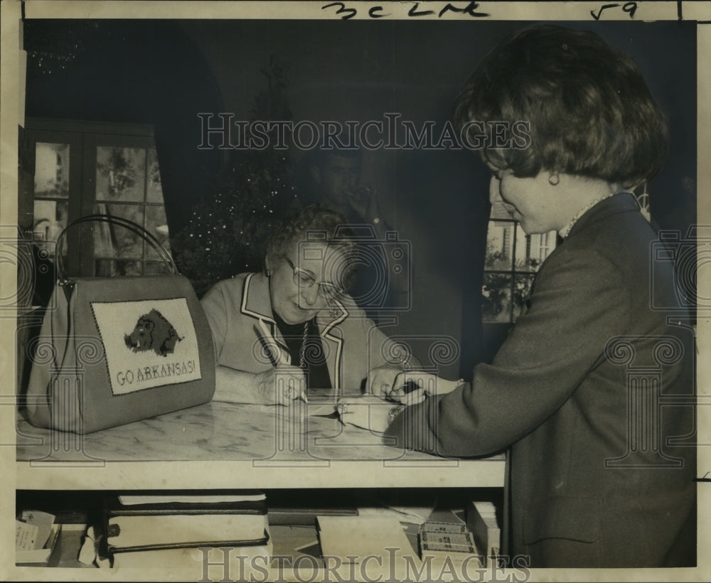 1969 Football fan Mrs. H. L. Coldren to attend 35th Sugar Bowl-Historic Images