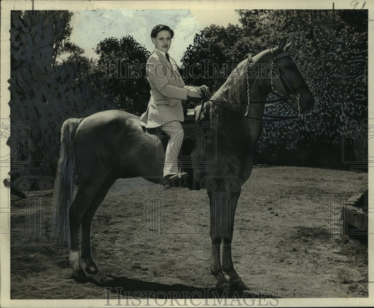 1956 Zelpha Corbun on "Yogi"-Historic Images