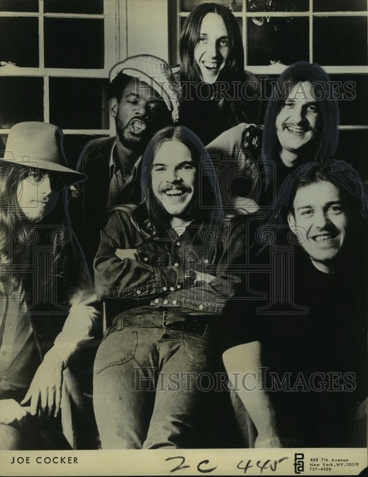 1972 Press Photo The "Cocker-Stainton Band" - Historic Images