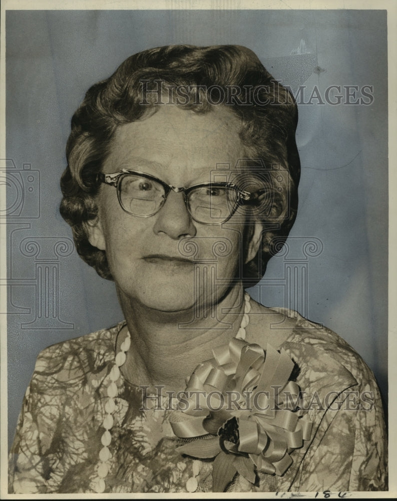 1964 Press Photo Mrs. Florian O. Cornay, president, Delta Safety Mates-Historic Images