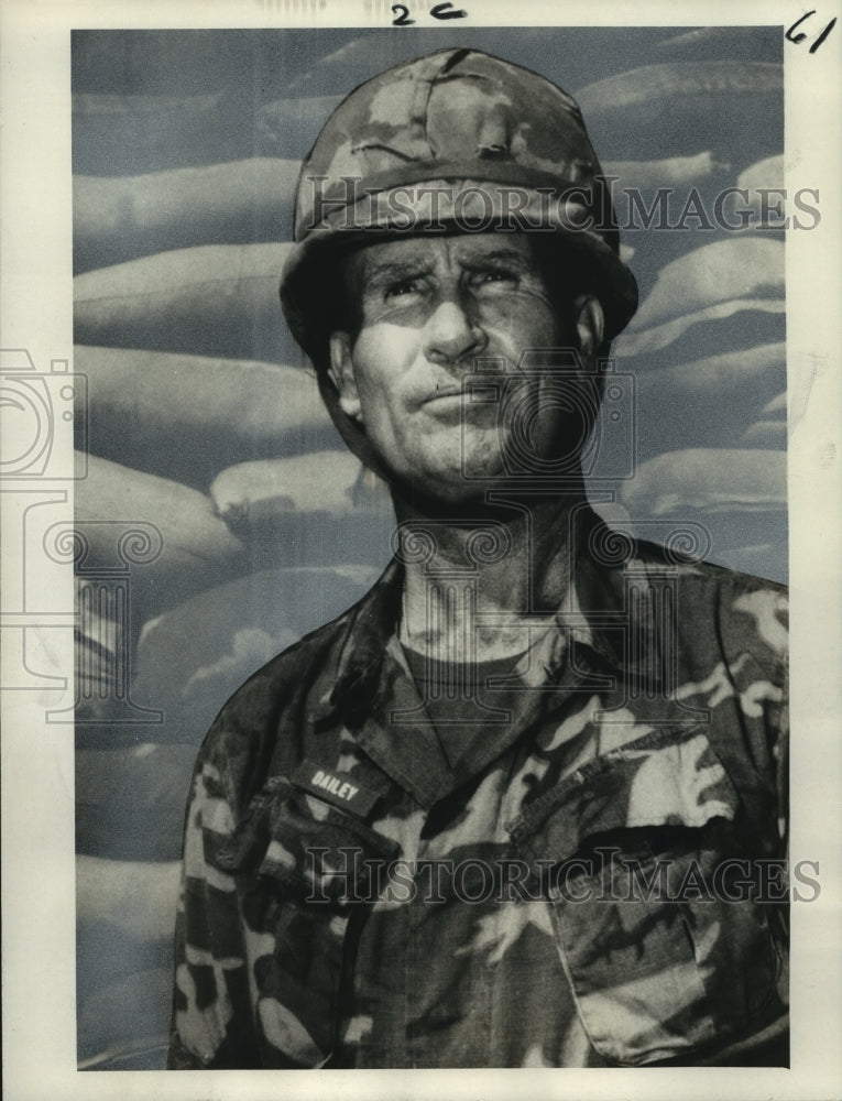 1969 Leathernecks Sergeant Major Joseph W. Dailey, of Marine Corps - Historic Images