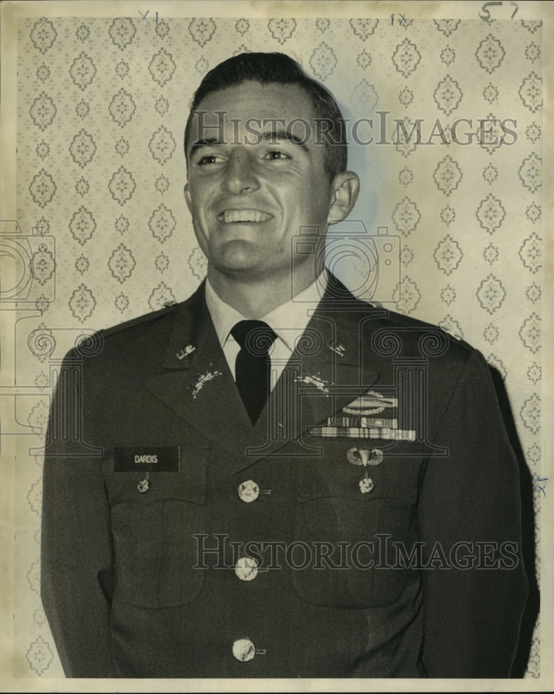 1966 Army Captain John J. Dardis Visitsing Home in New Orleans - Historic Images