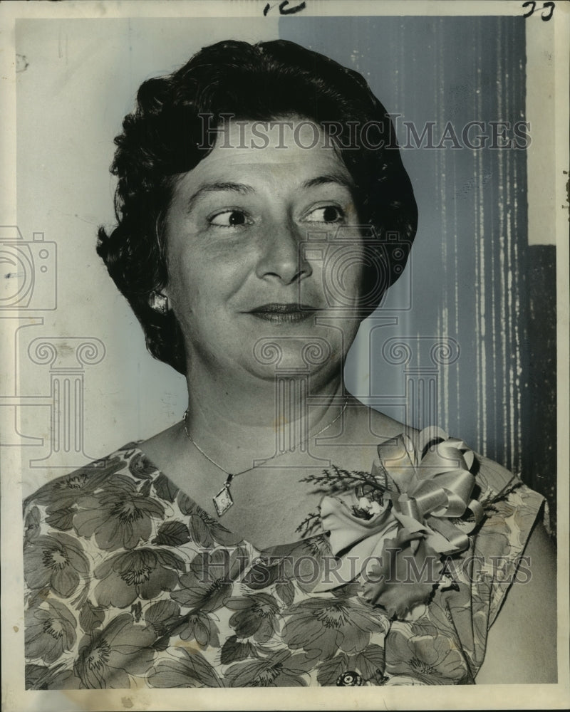 1964 American Legion Auxiliary President Mrs. Charles Cox - Historic Images