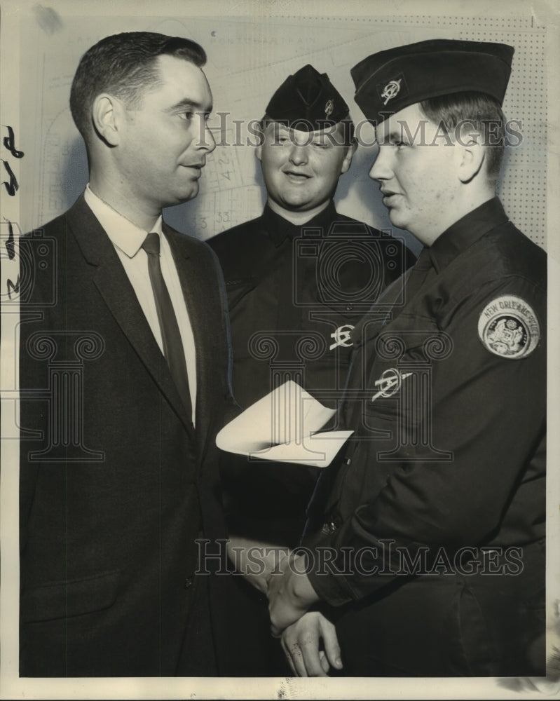 1966 Captain J. D. Copeland of Marine Corps Reserve "Operation Kids" - Historic Images