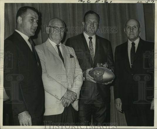 1967 Press Photo Louisiana State University Football Bigwigs at Sports Reception-Historic Images
