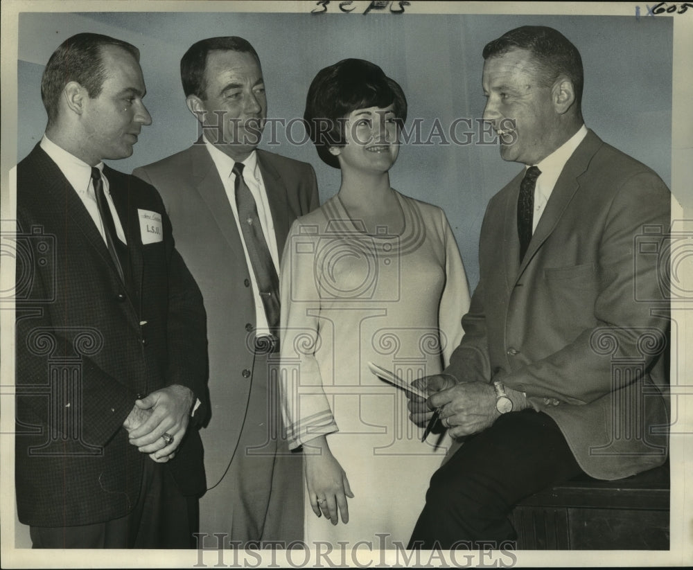 1966 Press Photo Officers of Louisiana State University Alumni Association-Historic Images