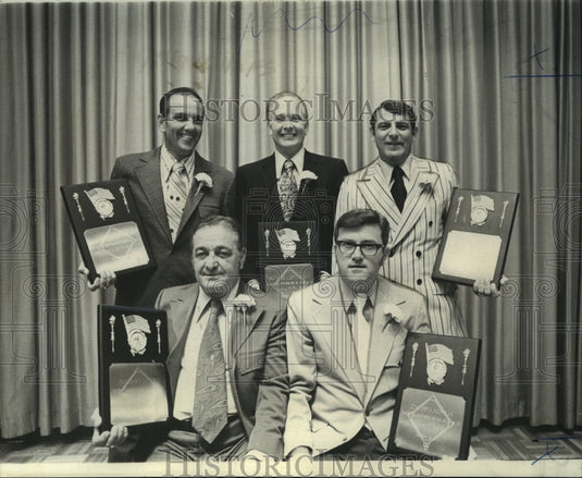 1972 Press Photo Annual Diamond Club Hall of Fame Banquet attendees - noo08672- Historic Images