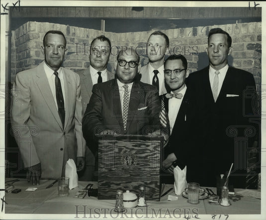 1960 Press Photo New officers of the West Bank Toastmaster International No 2806-Historic Images