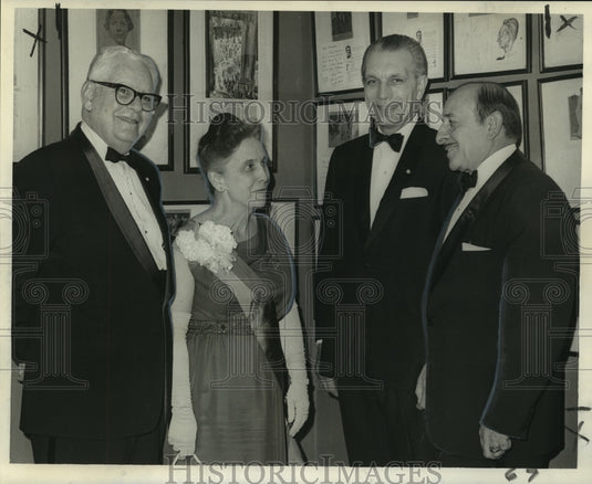 1968 Louisiana Historical Society Banquet Guests, New Orleans - Historic Images