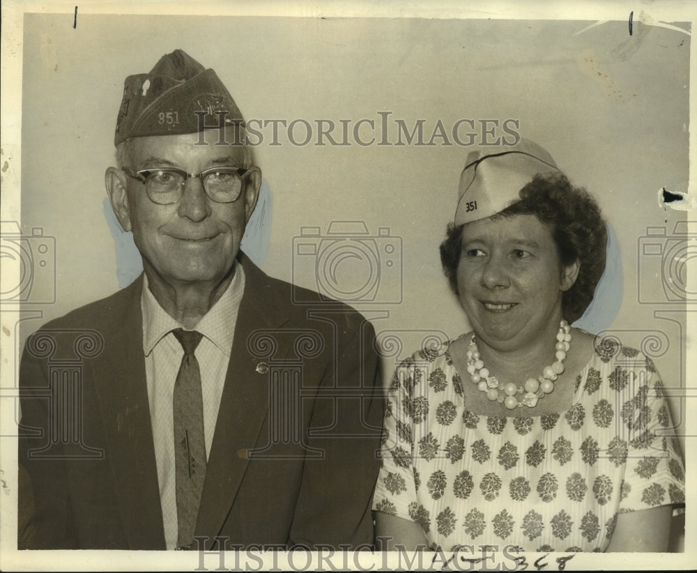 1963 John Dilbert Post 351 VFW &amp; Auxiliary Leaders, New Orleans - Historic Images