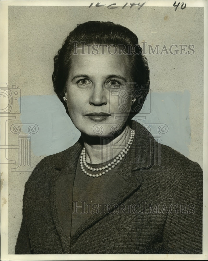 1964 Mrs. Edna Danz of New Orleans Medical Assistants Association - Historic Images