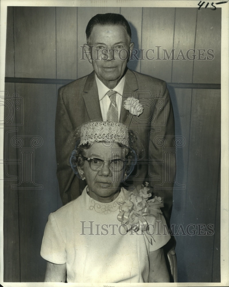 1969 Mr.& Mrs. Anthony Dillman celebrate 50th wedding anniversary - Historic Images