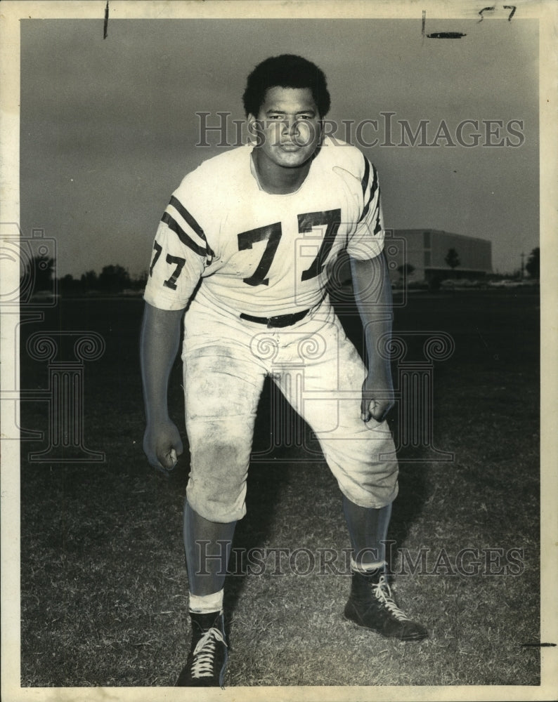 1969 Press Photo Fedro Dillon, St. Augustine football tackle - noo09892-Historic Images