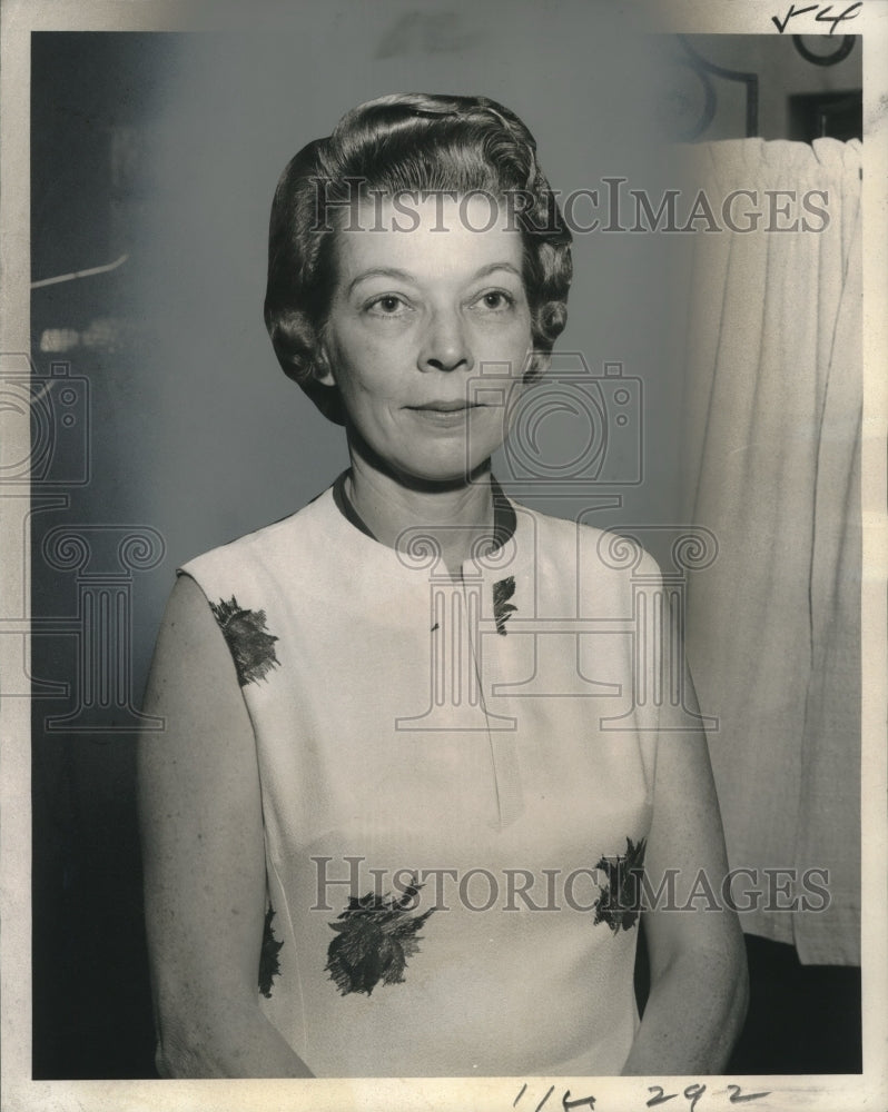 1966 Literary Study Group president Mrs. Jerry L. Dickson - Historic Images