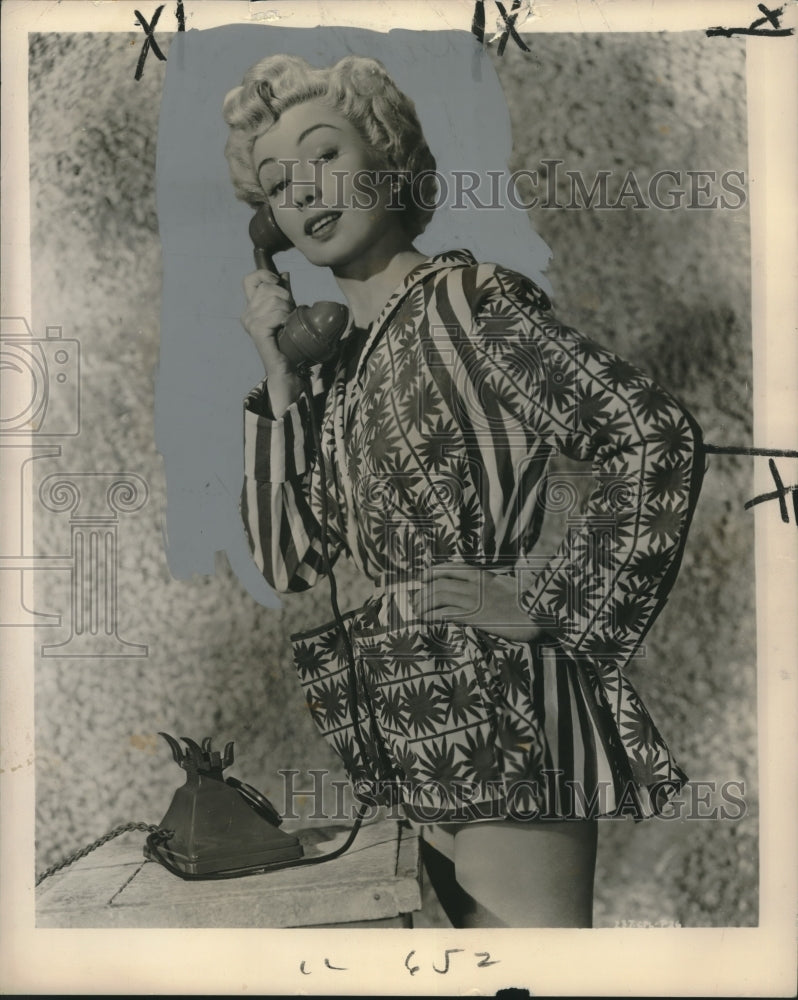 1953 Yolande Dolan Costars in &quot;Penny Princess&quot; Opening at the Civic - Historic Images