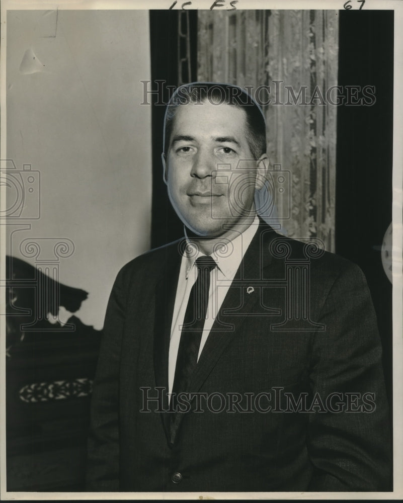 1961 Press Photo Morgan Doughton, president of the U.S. Chamber of Commerce-Historic Images