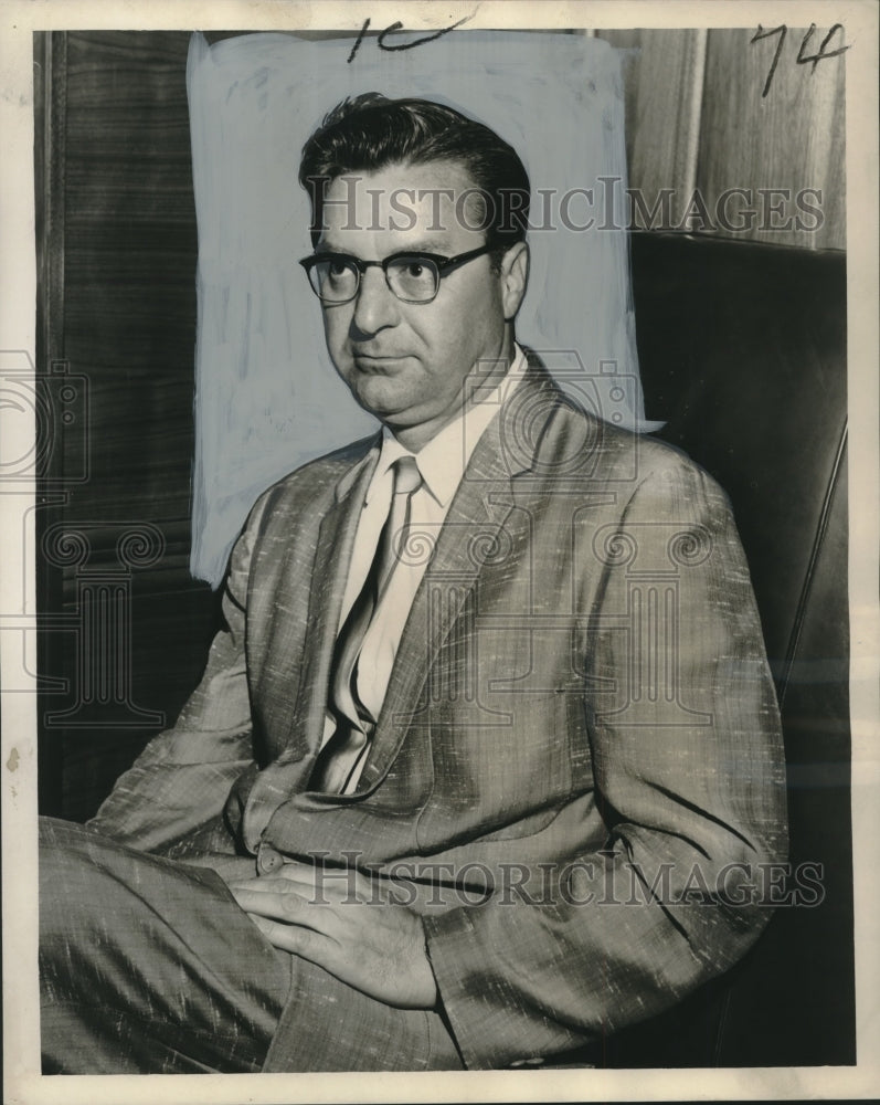 1961 Orville Dickinson, chief engineer Southern Clay Pipe Institute-Historic Images