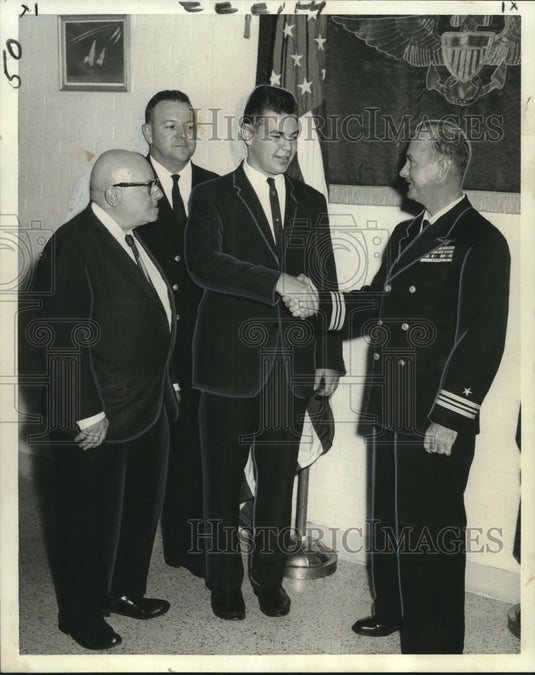 1964 Stephen Jules Dunn and company at the Naval Air Station in N.O. - Historic Images