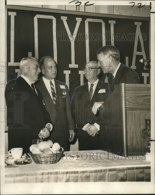 1969 Participants in Loyola University Alumni Homecoming Luncheon-Historic Images