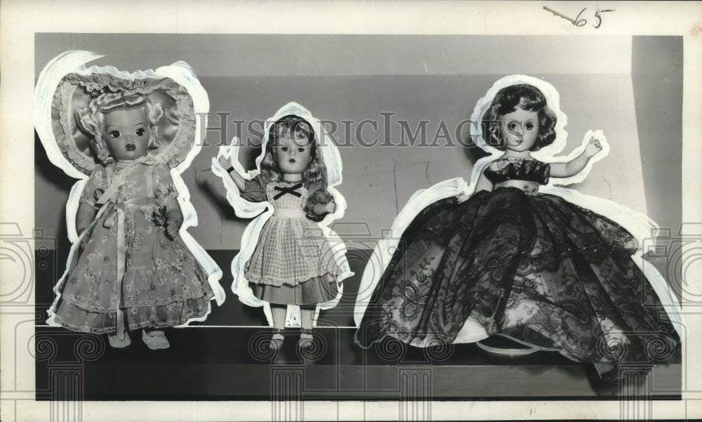 1952 Various dolls - Historic Images