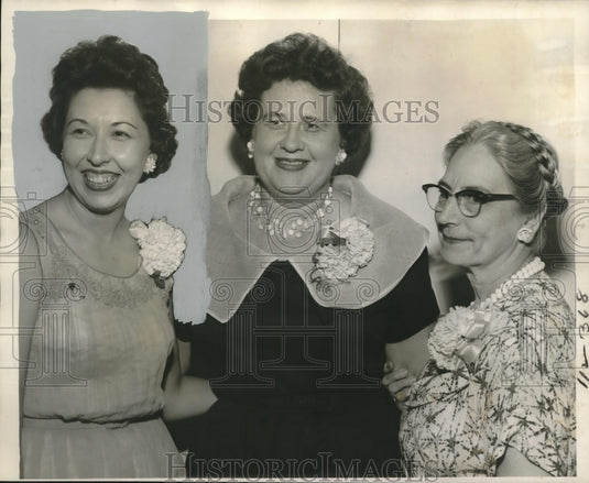 1960 Laura Dixon installed as president of Railway Women's Ass'n.-Historic Images