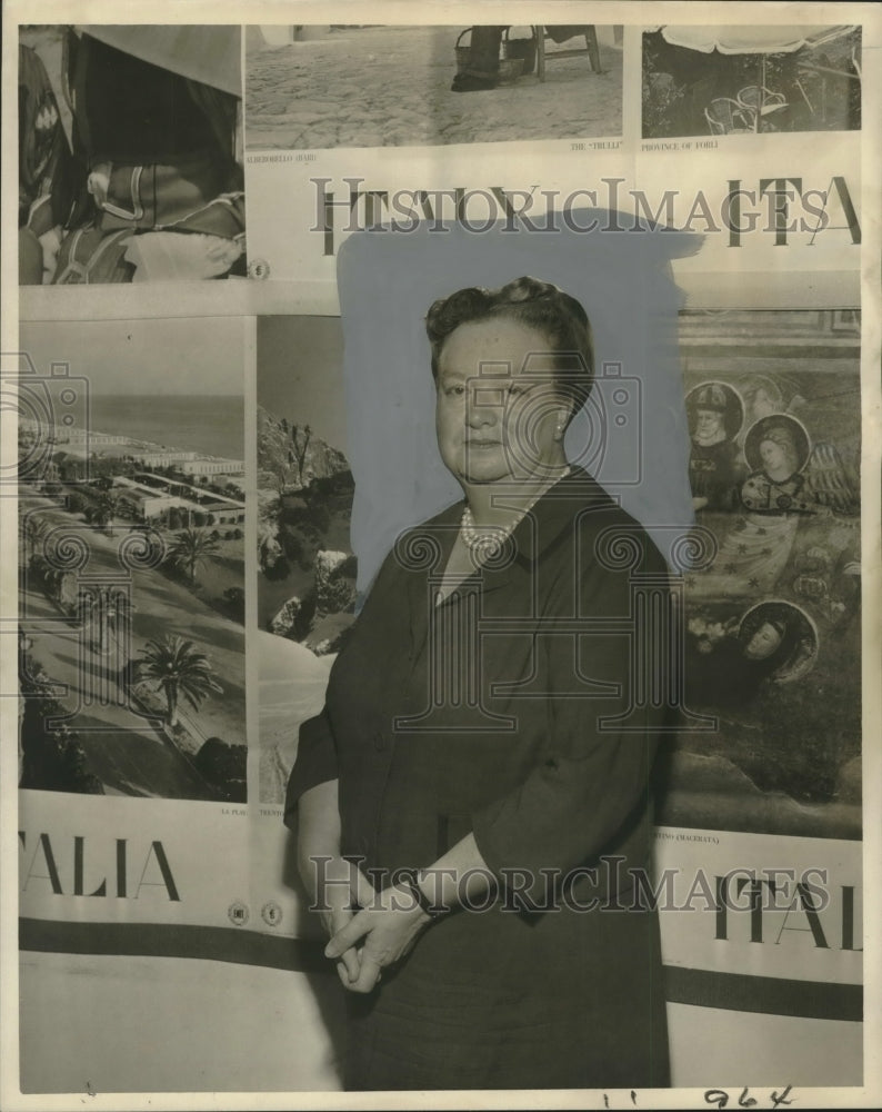 1960 Manolita T. Doelger, Chairman European Travel Commission - Historic Images