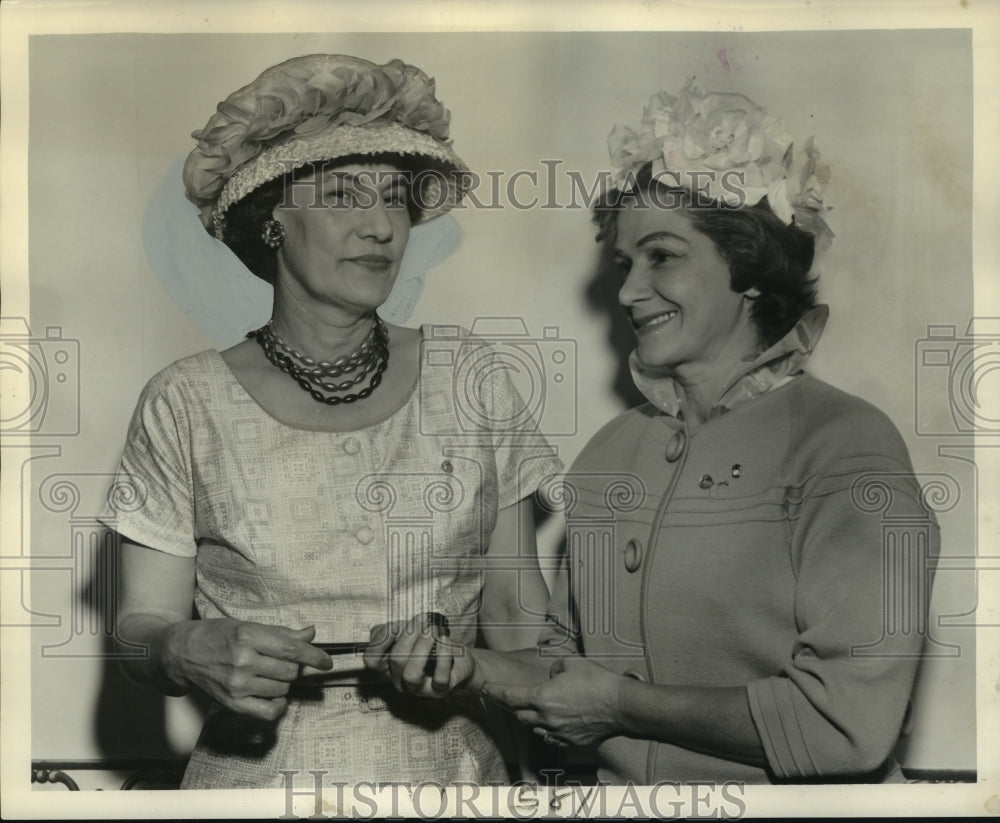 1962 Press Photo Mrs. Anna Belle Dwyer, new New Orleans BPW Club president - Historic Images