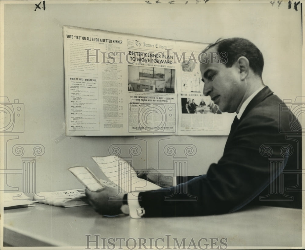 1964 Mayor Edward J. D&#39;Gerolamo Scans Election Results - Historic Images