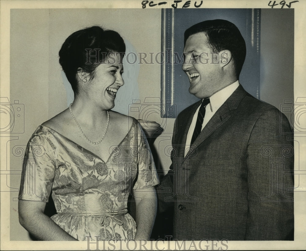 1965 Priscilla Jordan,David Duggins at An Evening of Performing Arts - Historic Images