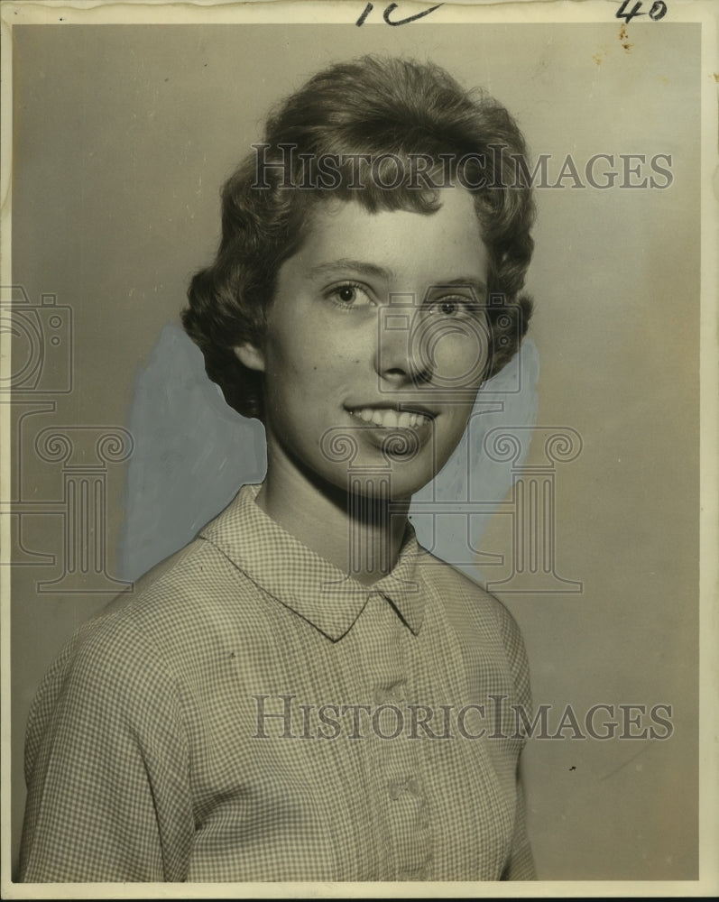 1960 Press Photo Jean Durel, Mount Carmel academy student - noo11947-Historic Images