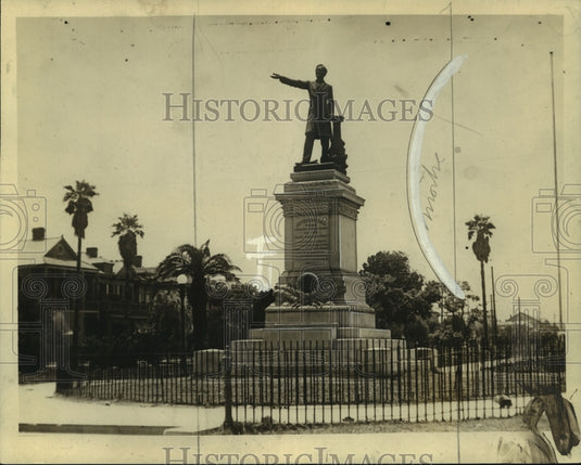 Press Photo Jeff Davis Monument - noo12005 - Historic Images
