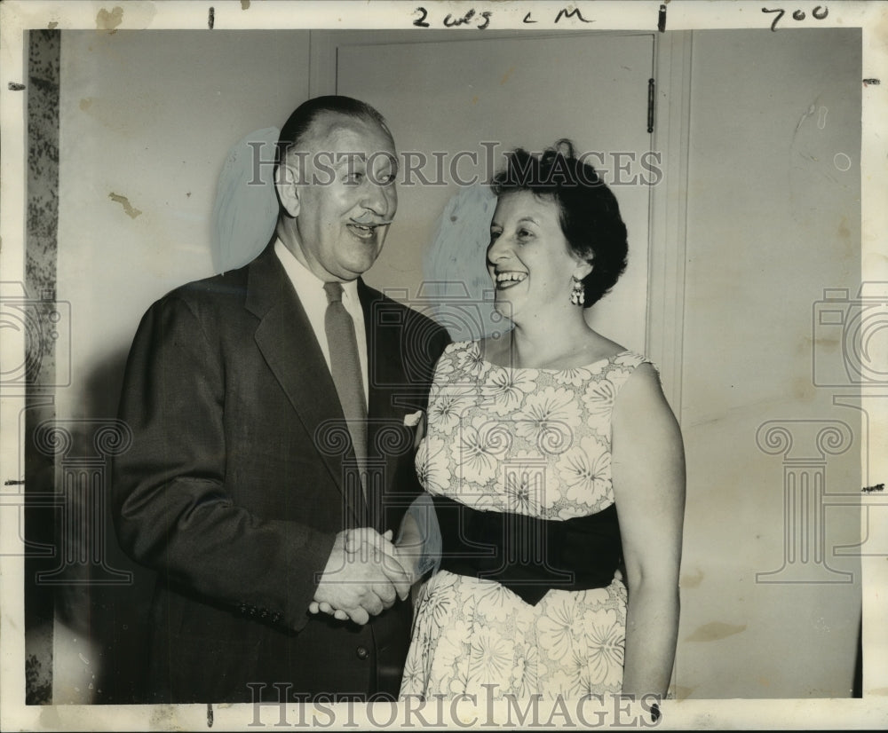 1959 Press Photo Fraternal Order of Police Convention Attendees - noo12148- Historic Images