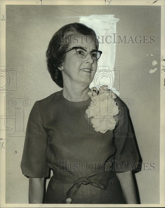 1966 Press Photo Miss Margaret Dupuis honored by the Arabi School Parents' Club-Historic Images