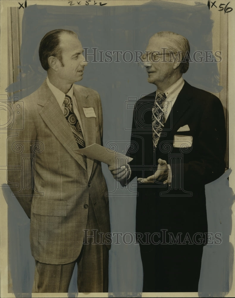 1975 Press Photo Delegates at James D. River Surgical Society luncheon - Historic Images